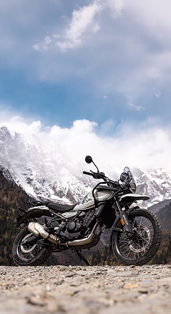 Royal Enfield Himalayan Kamet White