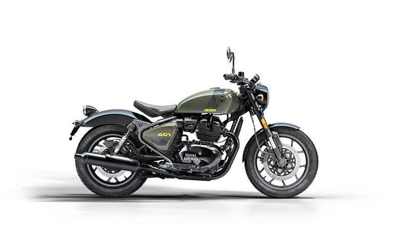 Royal Enfield Shotgun 650 Green Drill