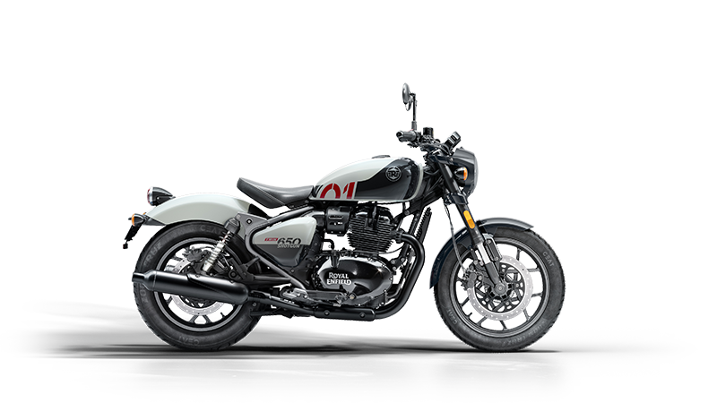 Royal Enfield Shotgun 650 Stencil White